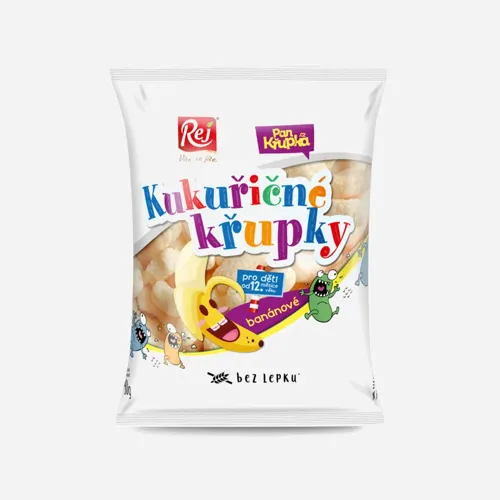 Chrumky kukuričné banánové 40 g