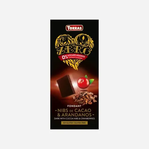 čokoláda s brusnicami Srdiečko 125 g