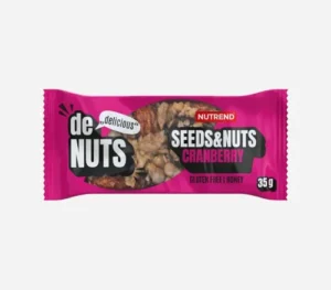 Denuts Seeds and nuts brusnica 35 g
