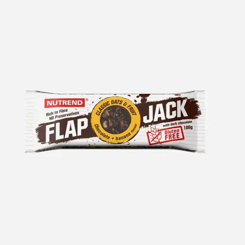 Flapjack Glutén Free - čokoláda + banán s horkou čokoládou 100 g