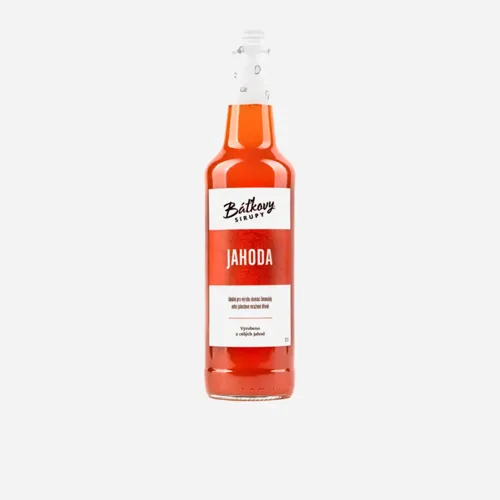 Jahodový sirup 500 ml