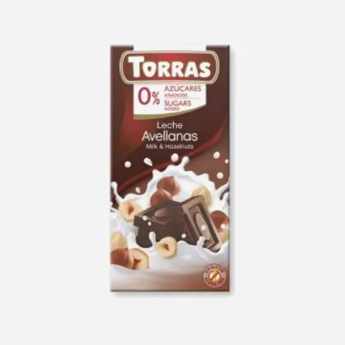 mliečna čokoláda s lieskovými orieškami 75 g