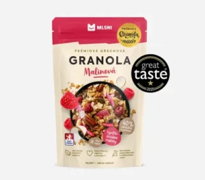 Prémiová granola Chrumkava Malinová 400 g