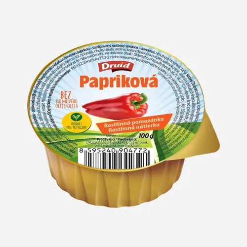 Veg. nátierka papriková 100 g