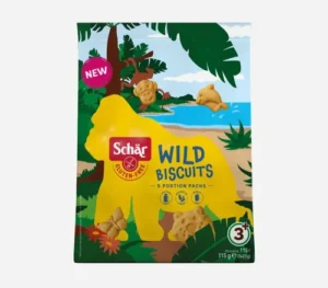 WILD BISCUITS bezlepkové 115 g